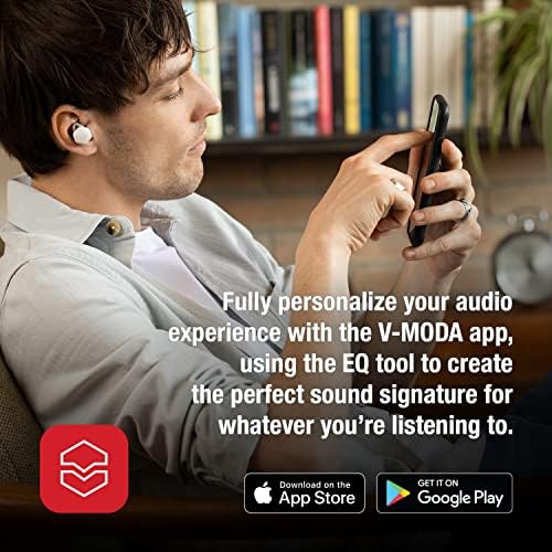 V-MODA Hexamove Pro Premium Wireless Earbuds – Black – Unmatched Sound Quality & Ultimate Comfort for Active Lifestyles Elevate your audio journey with the V-MODA Hexamove Pro Wireless Earbuds in striking black, meticulously crafted for audiophiles and fitness enthusiasts alike. Experience superior sound clarity and robust bass with advanced Bluetooth 5.0 connectivity that guarantees swift pairing and stability during your workouts or daily commutes. Designed with IPX5 water and sweat resistance, these earbuds are resilient enough to handle your most intense sessions while maintaining a sleek aesthetic. The customizable fit, featuring multiple ear tip sizes, ensures unparalleled comfort for prolonged wear, whether at the gym or on the go. With an impressive battery life of up to 12 hours, stay immersed in your favorite tracks without interruption. Integrated controls empower you to manage calls and music effortlessly. Discover the perfect fusion of style, performance, and durability with V-MODA Hexamove Pro, the ultimate choice for wireless audio excellence.