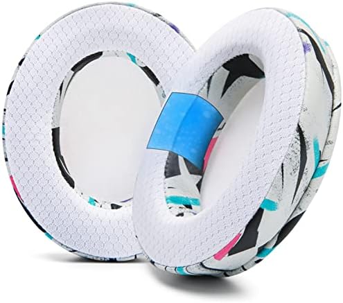 Upgrade Your Arctis Nova Experience with WC Freeze Cooling Gel Earpads – Optimal Comfort and Enhanced Sound Isolation for Pro Wired, Nova 7, 5, 4, 3, 1 Headsets – Designed by Wicked Cushions | Black | Superior Hybrid Fabric Technology for Long Gaming Sessions