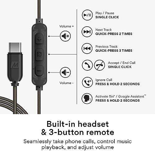 MEE audio M6 Sport Wired Earbuds – Premium Noise-Isolating Headphones with Dynamic Bass Sound, Sweatproof Design for Running and Workouts, Memory Wire Earhooks for Ultimate Comfort, 3.5 mm Jack Compatibility (Black) – Elevate Your Active Lifestyle with Unmatched Audio Quality