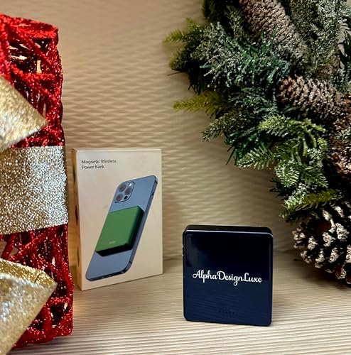 Magnetic 10000 m Ah Fast Charging Power Bank – Wireless Mag-Safe Portable Charger for i Phone, Android, Samsung, Huawei, and Xiaomi – Ultimate Mobile Device Battery Pack with Enhanced Compatibility and Rapid Recharge Technology