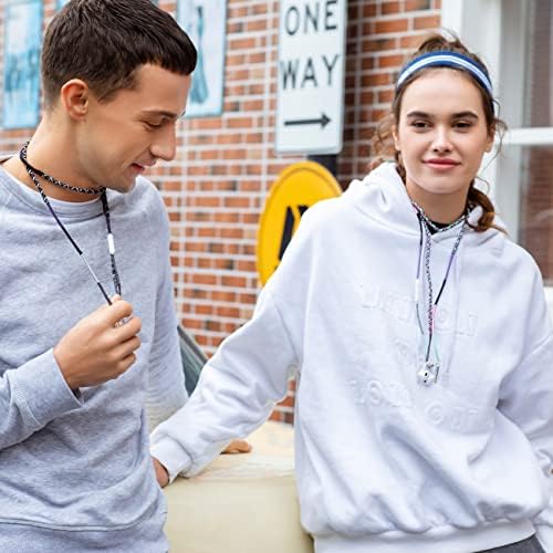 URIZONS Kids Wired Earbuds with 3.5 mm Jack – Noise Isolating In-Ear Headphones for Immersive Sound, Heavy Bass, and Built-in Microphone – Tangle-Free Cord & Stylish Fabric Braided Wristband – Ideal for i Phone, i Pad, Mac – Safe Listening Experience for Young Users