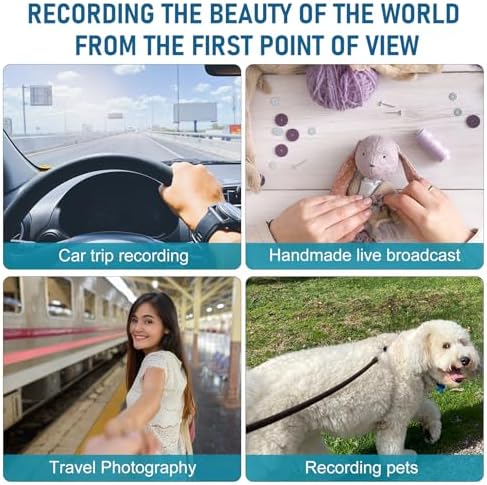 Magnetic Neck Phone Holder, Hands Free POV/Vlog Selfie Mount Flexible Neck Phone Holder for Recording, Magnetic Phone Chest Mount for iPhone 16 15 14 13 Seires and All Smartphones – Enhanced Compatibility and Speed