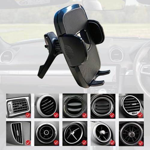 Nissan-Compatible 360° Adjustable Air Vent Cell Phone Holder Mount – Secure Smartphone Accessory for Enhanced Navigation in Sentra, Kicks, Pathfinder, Versa, Maxima & Altima – Effortless Hands-Free Driving Solution for Safer Journeys