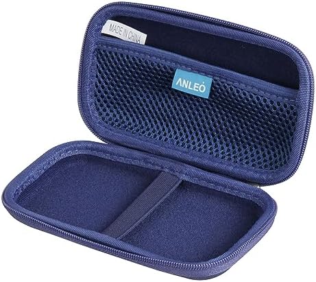 Anleo Premium Hard Shell Travel Case for INIU 10000 m Ah Power Bank – Ultimate Protection with Impact Resistance & Stylish Blue Design for On-the-Go Charging Solutions