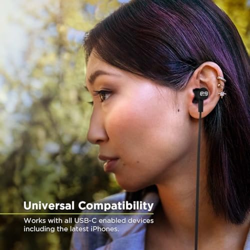 Experience Unmatched Audio Clarity with Pure Gear Pureboom USB-C Wired Earbuds – Perfectly Designed for i Phone 15 and Galaxy S Series Devices – Premium Sound Quality, Built-in Microphone for Effortless Calls, Lightweight and Tangle-Free Cable – Ideal for Music Lovers and Professionals Seeking Superior Performance – Elevate Your Listening Experience Today!