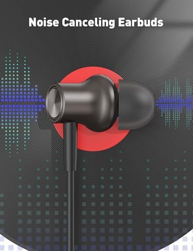 i Mangoo Magnetic Hi Fi Stereo Bass Wired Earbuds with MFi Certification – Premium Lightning Earphones for i Phone 14, 13 Pro Max, 12 Mini & More – Enhanced Audio Experience with Built-in Microphone & Volume Control – Stylish Purple Design for Everyday Comfort and Portability