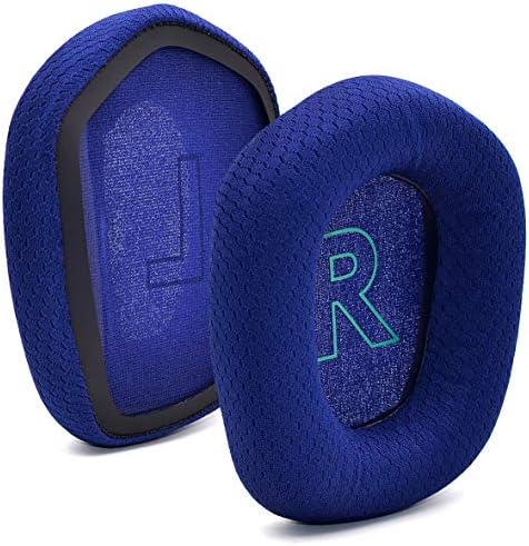 Upgrade Your Logitech G733 Gaming Headset with Defean Replacement Ear Cushions – Comfort-Enhanced Noise Isolation Foam & Breathable Mesh Fabric, Gray Earpads for Superior Audio Experience and Long-lasting Durability