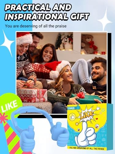 Cell Phone Holder Thumbs Up Lazy Phone Stand: 3 Pack Graduation Gifts for Teen Boys Him Kids 2025 Phone Stand for Desk Back to School Supplies Gifts for Men Birthday Funny Cool Gadgets Stuff Ideas – Enhanced Compatibility and Speed