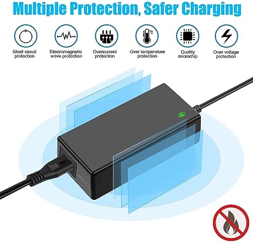 Power Up Your Devices with the TKDY 19 V 3.42 A Universal Power Supply Adapter – Versatile AC to DC Charger for Laptops, Monitors, and Speakers – 100-240 V Input, Safe & Reliable with Multiple Connectors – Ideal for Acer, Toshiba, LG, Samsung, and JBL Electronics – 65 W Maximum Output, Short Circuit & Overload Protection Included