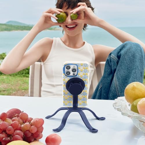 Mag Safe Pop Grip and Stand – Premium Magnetic Phone Accessory for i Phone – Customizable and Swappable Design for Optimal Grip and Hands-Free Convenience – Compatible with Wireless Charging, Elegant Black Finish for Enhanced Mobile Experience