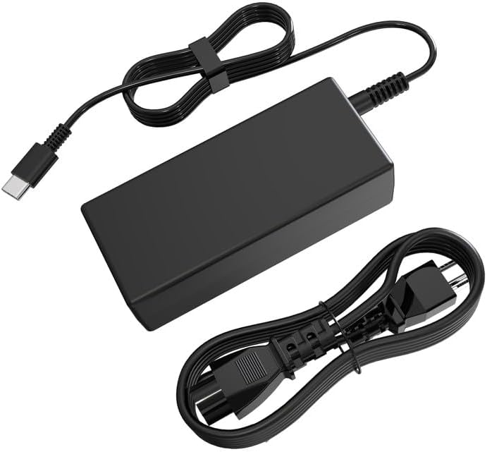 Universal 65 W/45 W USB-C Chromebook Power Adapter – Fast Charging Charger for HP, Lenovo, Dell, Asus, Samsung, Acer, and Google Devices – Lightweight, Portable Design for Optimal Device Performance and Uninterrupted Productivity