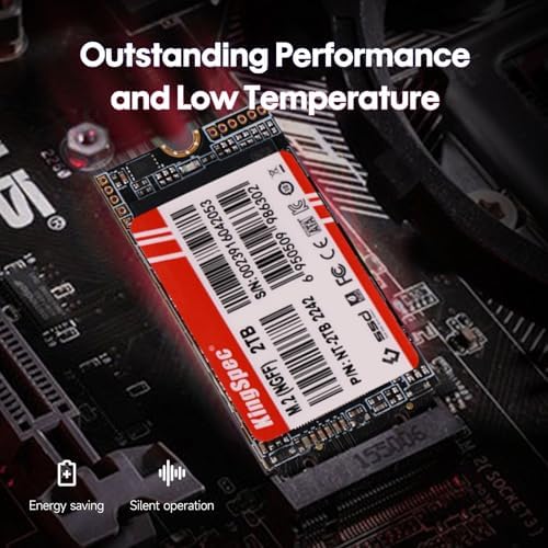 Transform Your Computing with King Spec NT Series 256 GB M.2 2242 SATA SSD – Ultra-Fast Internal Drive for Laptops, Ultrabooks, & Desktops | Unmatched Speed and Reliability for Everyday Users and Gamers