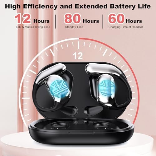 Floral Initial Personalized Wireless Earbuds with Advanced AI Language Translation – Premium Noise Cancelling Bluetooth Headphones for Stylish Communication – Ideal Mother’s Day Gift for Tech Enthusiasts and Culture Lovers
