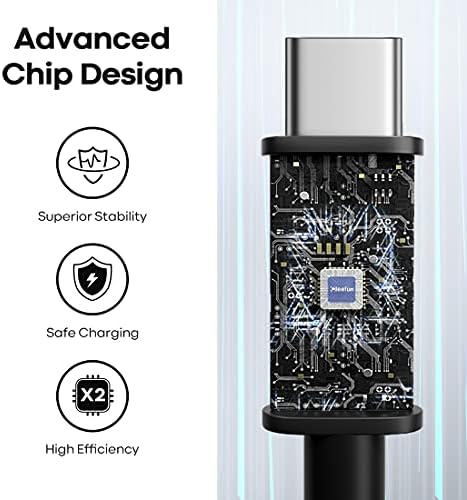 CLEEFUN 26 ft Long USB C Charging Cable – Premium Nylon Braided USB A 2.0 to Type C Cord for Fast Charging & Data Transfer, Ideal for PS5 Controller, Nintendo Switch, Galaxy Note, and USB-C Devices – Unmatched Durability and Flexibility