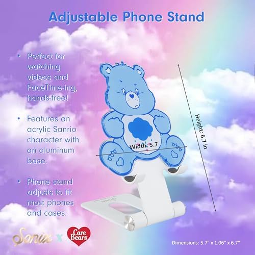 Sonix x Sanrio Character Phone Stand | Adjustable Cell Phone Holder, Desk Stand, Dock | Hello Kitty Classic – Enhanced Compatibility and Speed