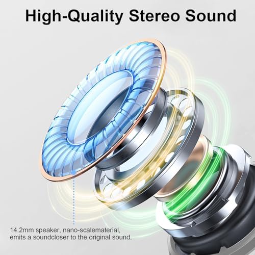 Experience Unmatched Audio Freedom with Rinsmola Bluetooth Wireless Earbuds – Immerse Yourself in Deep Bass Hi-Fi Stereo Sound, Advanced 4-Microphone ENC Noise Cancellation for Clear Conversations, and IP7 Waterproof Protection for Ultimate Durability – Perfect for Sports, Workouts, and Daily Use Across All Devices Including Android, i OS, and Laptops. Enjoy Quick USB Charging for On-the-Go Convenience, Stylish Design for Everyday Use, and Enhanced Compatibility for Seamless Connectivity. Elevate Your Listening Experience with Dynamic Sound Quality and Comfort Fit, Ideal for Music Lovers and Fitness Enthusiasts Alike. Unleash Your Potential with Rinsmola Earbuds, Where Superior Sound Meets Robust Performance for Every Lifestyle.