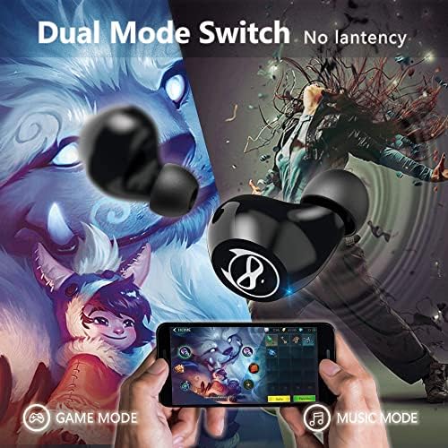 Adorable Panda-Themed Kids Wireless Earbuds – Bluetooth 5.0 with 36 Hours Playtime & IPX6 Waterproof for Active Lifestyles – 3 D Stereo Sound & Built-in Mic for Hands-Free Calling – Perfect for Children and Adults