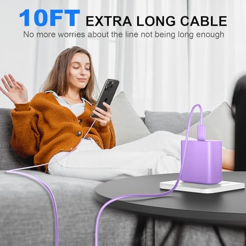 45 W USB-C Super Fast Charger for i Phone 16 & Galaxy Devices – Includes 6.6 FT Type-C Cable for Flexible Power Solutions – Compact & Portable Design for On-the-Go Charging – Advanced Safety Features for Device Protection – Ideal for Rapid Power Demands and Enhanced Device Longevity
