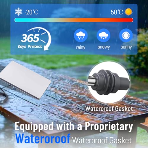 Ultimate Gem Coo Starlink Mini Cable – 3-in-1 Heavy Duty Car Charger with Real-Time Voltage Display, 10 FT DC Power Cable, and USB C to 12-24 V Cigarette Lighter Plug for Enhanced Device Compatibility and Fast Charging on the Go