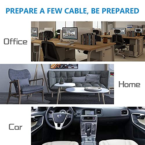 10 ft USB C Charging Cable – High-Speed Type C Charger for i Pad Pro, Galaxy, Mac Book, and More – Durable Long-Length Cord for Fast Data Transfer and Enhanced Device Compatibility – Perfect for Home and Office Use