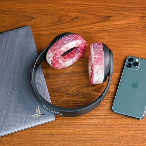 Upgrade Your Audio Experience with WC Wicked Cushions Replacement Ear Pads for Beats Studio 2 & 3 – Retro 90’s White | Luxurious PU Leather & Enhanced Foam for Optimal Sound Isolation | Perfectly Fits B0501 & B0500 Models | Not Compatible with Beats Solo | Enhanced Adhesive for Maximum Durability and Longevity