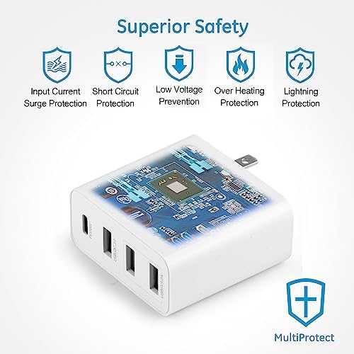 Max Lax 20-Port High-Speed USB Charger Hub – 100 W Multi-Device Power Station for Smartphones, Tablets & USB Gadgets – Intelligent Power Distribution & Space-Saving Design for Effortless Home and Office Charging