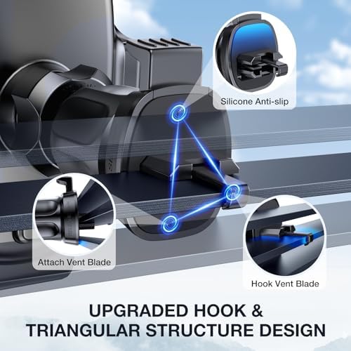 Revolutionize Your Driving Experience with the Miracase 2 nd Generation Universal Phone Holder – 3-in-1 Air Vent Mount for i Phone 16/15/14/13/12/11 and All Smartphones – Enhanced Stability, 360-Degree Rotation, and Hands-Free Convenience for Safer Navigation