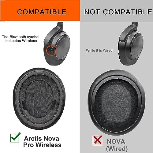 Revolutionize Your Gaming Experience with Premium Cooling Gel Ear Pads for Steelseries Arctis Nova Pro Wireless Headphones – Unmatched Comfort, Superior Sound Isolation, and Effortless Installation for Extended Playtime