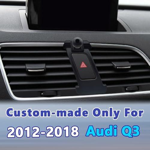 Premium COMETURE Car Phone Holder Mount for Audi Q7 (2020-2024) – Versatile 360° Rotation Smartphone Cradle for i Phone & Android – Enhance Driving Safety with Secure Navigation and Stylish Design – Effortless Installation & Long-Lasting Durability