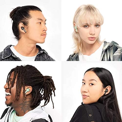 Skullcandy Indy Evo Wireless Earbuds – 30-Hour Battery Life, IP55 Sweat Resistant, Universal Compatibility for i Phone & Android – Touch Control Bluetooth Headphones in Grey for All-Day Comfort and Premium Sound Experience