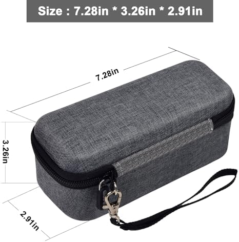 Premium Carrying Case for Anker Prime Power Bank 27,650 m Ah – Travel-Friendly Charger Storage Holder with 3-Port Design for Enhanced Charging Speed and Organization, Durable Grey Finish