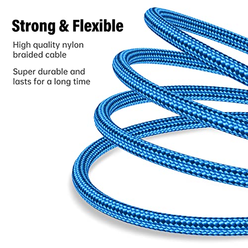 Dayaoncy 10 FT Pink USB C Charger Cable – Dual Pack of Fast Charging Cables with 100 W Power Delivery for i Phone 15/16 Pro Max, Android Devices, Tablets, and Laptops – Superior Durability and Stylish Design for Ultimate Convenience