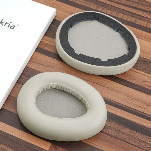 Upgrade Your Audio Experience with Geekria Quick Fit Replacement Ear Pads for JLab JBuds Lux ANC – Durable Comfort in Cloud White, Effortless Installation for Enhanced Sound Isolation and Style