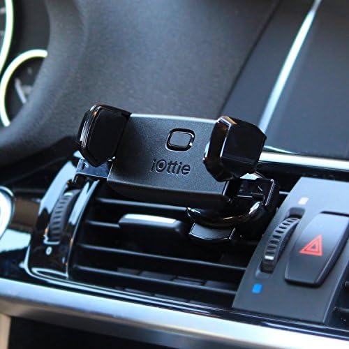 Compact i Ottie Easy One Touch Mini Air Vent Car Mount Holder for i Phone and Samsung Smartphones – Effortless One-Touch Operation, Enhanced Stability, and Universal Compatibility for Safe Driving and Navigation – Perfect for i Phone Xs Max, Galaxy S10 E, Note 9, and More – Dimensions 2.2 x 4.8 x 5.7 Inches – Ideal Vehicle Accessory for a Modern Lifestyle