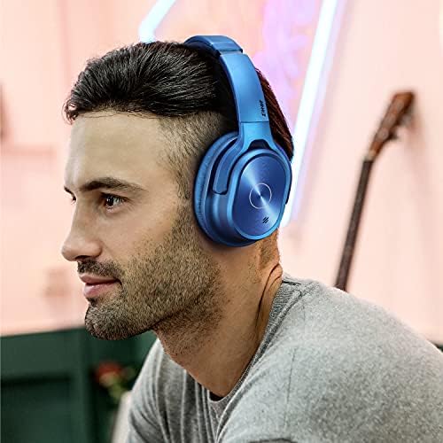 Unleash Immersive Sound Quality with ZIHNIC Rose Gold Bluetooth Headphones – 40-Hour Battery Life, Superior Noise Cancelling, and Plush Earpads for Ultimate Comfort – Perfect for Travel, Daily Commutes, and Home Listening – Seamless Device Pairing for Effortless Enjoyment
