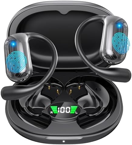 AI-Powered 144-Language Bluetooth Earbuds: Advanced Noise-Canceling Headphones for Effortless Communication in Any Setting, Ideal for i OS & Android Users, Waterproof Design for Enhanced Durability and Comfort During Travel