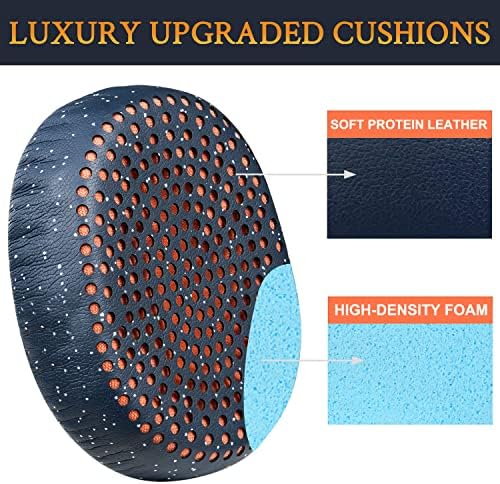 SOULWIT Premium Earpads for Skullcandy Riff/Riff2 – Ultra-Comfort Noise Isolation Cushions with Soft Leather Finish – Effortless Installation & Modern White Design for Enhanced Audio Experience