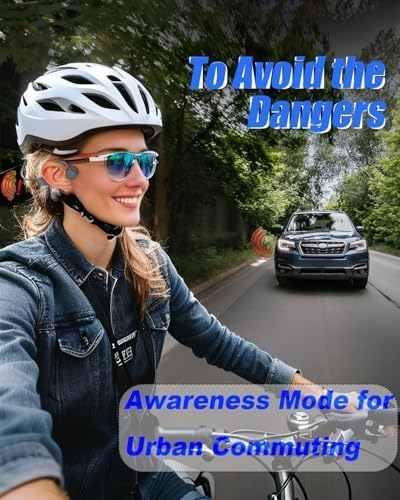 Revolutionary Waterproof Bone Conduction Bluetooth Earbuds – Open-Ear Design Perfect for Active Lifestyles with Youth Whisper Technology and Integrated Microphone for Superior Sound Clarity and Effortless Hands-Free Calls