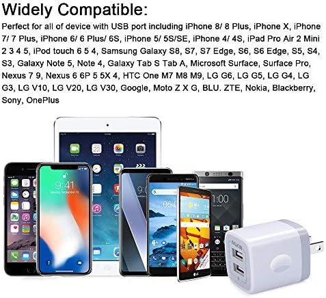 Ultimate AILKIN USB Multi-Port Charging Block – Rapid Charge Station for Home & Travel, Compact Wall Charger Cube with 4 USB Ports, Universal Compatibility for i Pad, i Phone, i Pod, Samsung, and More – Safe, Efficient Power Solution for Multiple Devices