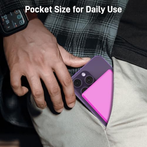 Auskang Slim Power Bank – 5000 m Ah USB-C Portable Charger with Built-in Cable, Airplane Safe Thin Battery Pack for i Phone 16, 15, Samsung, Google Pixel & Android Devices – Ultimate Travel Power Solution for Fast Charging and Enhanced Compatibility