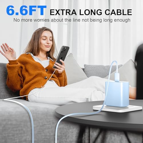 45 W USB-C Super Fast Charger for i Phone 16 & Galaxy Devices – Includes 6.6 FT Type-C Cable for Flexible Power Solutions – Compact & Portable Design for On-the-Go Charging – Advanced Safety Features for Device Protection – Ideal for Rapid Power Demands and Enhanced Device Longevity