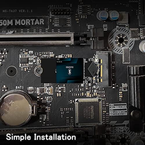 Maximize Your Computing Power with a 128 GB m SATA SSD – High-Speed SATA 3 Solid State Drive for Laptops & Desktops, Enhanced 3 D NAND Technology for Unmatched Durability and Performance, Ideal for Gamers and Professionals Seeking Reliable Storage Solutions