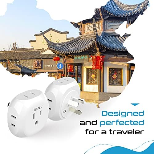 Ultimate Compact Travel Power Adapter for UK & Ireland – Dual USB & USB-C Fast Charger with 3.1 A Output – Type G Plug Converter for Seamless Global Connectivity in Hong Kong, England, Dubai, and Saudi Arabia – Safe, Efficient Design for Smart Travelers