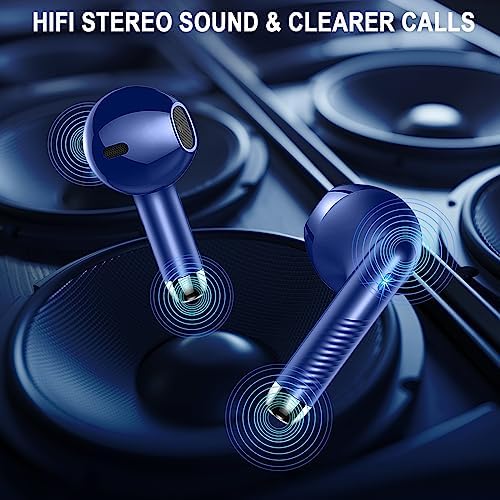 Unleash Premium Sound with Jxrev 2025 Wireless Earbuds – Advanced Bluetooth 5.4 Tech for Effortless Connectivity, Hi-Fi Stereo Audio for Unmatched Clarity, IP7 Waterproof Design for Ultimate Protection, 40-Hour Playtime for All-Day Listening, Enhanced 4-Mic Noise Cancellation for Crystal-Clear Calls, LED Battery Life Indicator for Convenience, Perfect for Active Lifestyles and Daily Use