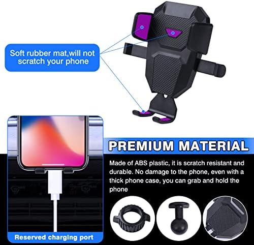 Nissan Rogue & Murano Custom Cell Phone Holder: Adjustable Dashboard & Vent Mount for 2014-2023 Models – Hands-Free Convenience & Optimal Viewing Angle for Safe Driving