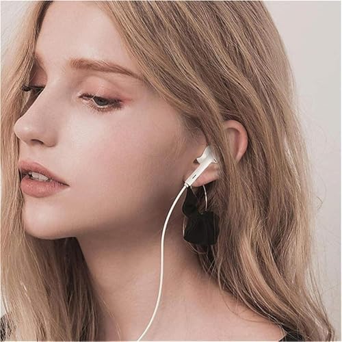 Premium Wired Earbuds for i Phone – Dual Pack with Built-In Microphone and Volume Control – Exceptional Noise Isolation for Unmatched Clarity – Tailored Compatibility with i Phone 14/13/12/11/XR/XS/X/8/7/SE – Ultimate Comfort for Daily Use and Enhanced Listening Experience