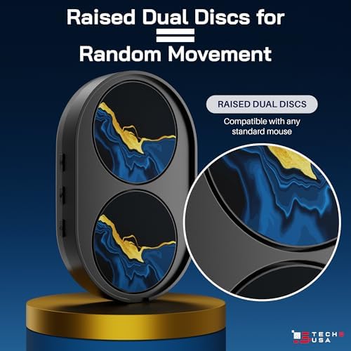 Revolutionize Your Workflow with the TECH8 USA Mouse Mover – Undetectable Jiggler for Laptops & PCs, Plug-and-Play Convenience, Random Movement Patterns, Patented Technology, Fun 3 D Hologram Alien Design, Enhanced Compatibility for Seamless Productivity, Perfect Work from Home Accessory