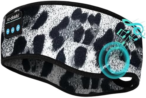 Transform Your Sleep and Workouts with Bluetooth 5.4 Sleep Headband Headphones – Ultra-Thin, Sweat-Resistant Comfort Meets Premium HD Sound for Active Lifestyles and Restful Sleep – Perfect Gift for Fitness Buffs and Music Lovers