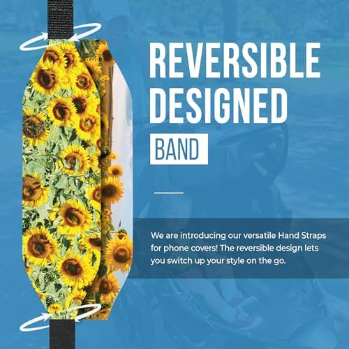 Customizable Reversible Phone Grip Strap – Pack of 2 Anti-Slip Finger Holders for Secure Mobile Handling, Wireless Charging Compatibility, and Detachable Design for Enhanced i Phone Use and Comfort, Elevate Your Style and Functionality