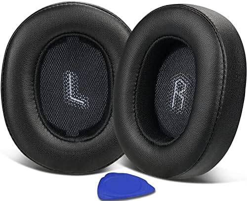Upgrade Your JBL E55 BT Headphones with SOULWIT Premium Replacement Earpads – Luxurious Protein Leather Cushions for Enhanced Comfort and Noise Isolation – Quick Installation in Stylish Grey – Elevate Your Audio Experience Now